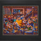 Snow White Dancing with the Dwarfs - Limited Edition Canvas (AP - Artist Proof)