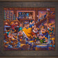 Snow White Dancing with the Dwarfs - Limited Edition Canvas (AP - Artist Proof)