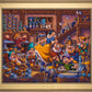 Snow White Dancing with the Dwarfs - Limited Edition Canvas (AP - Artist Proof)