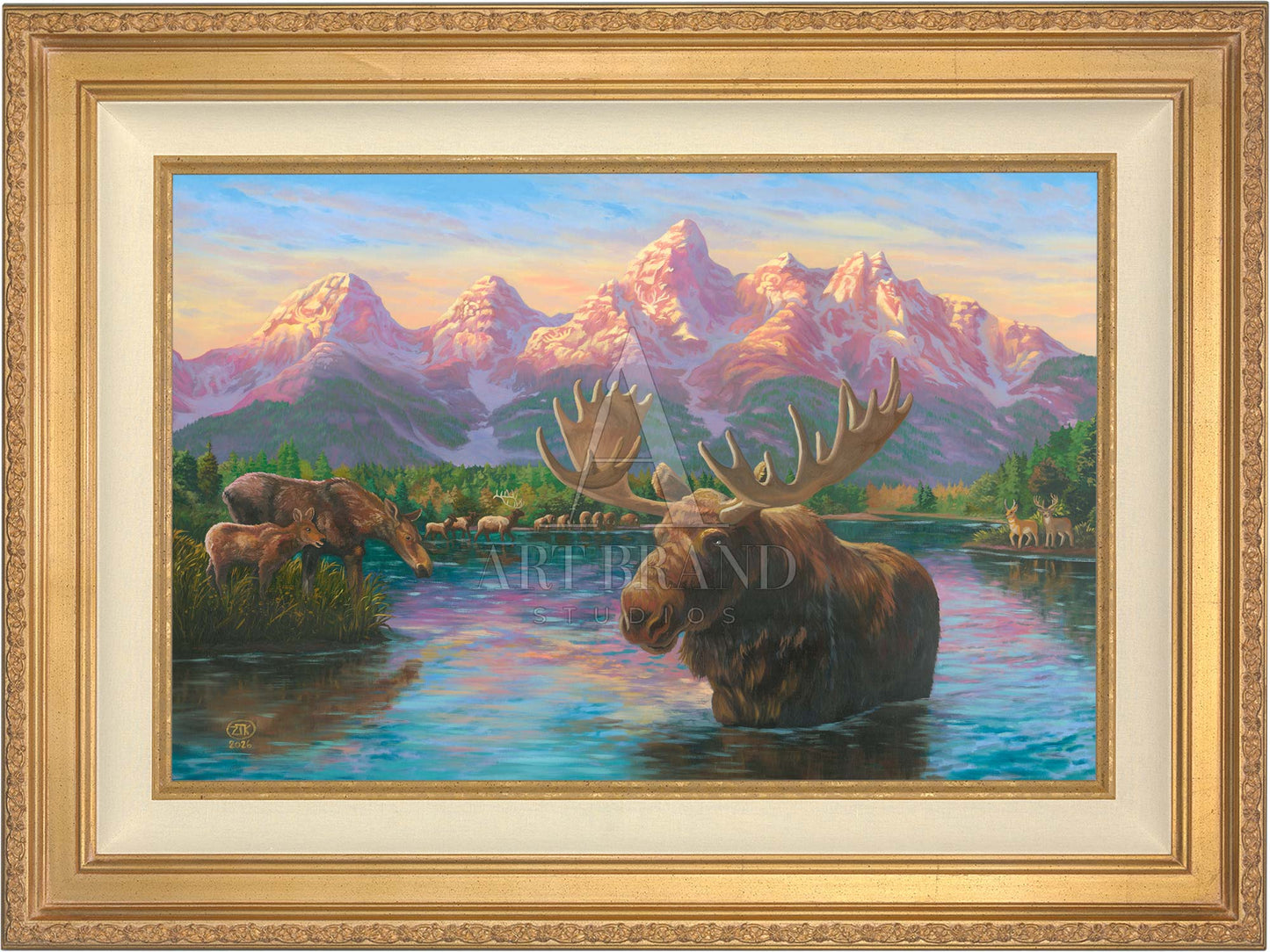 Spirit of the Grand Tetons - Limited Edition Canvas