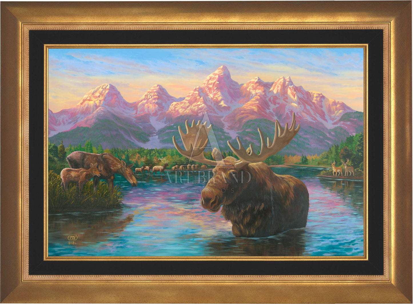Spirit of the Grand Tetons - Limited Edition Canvas