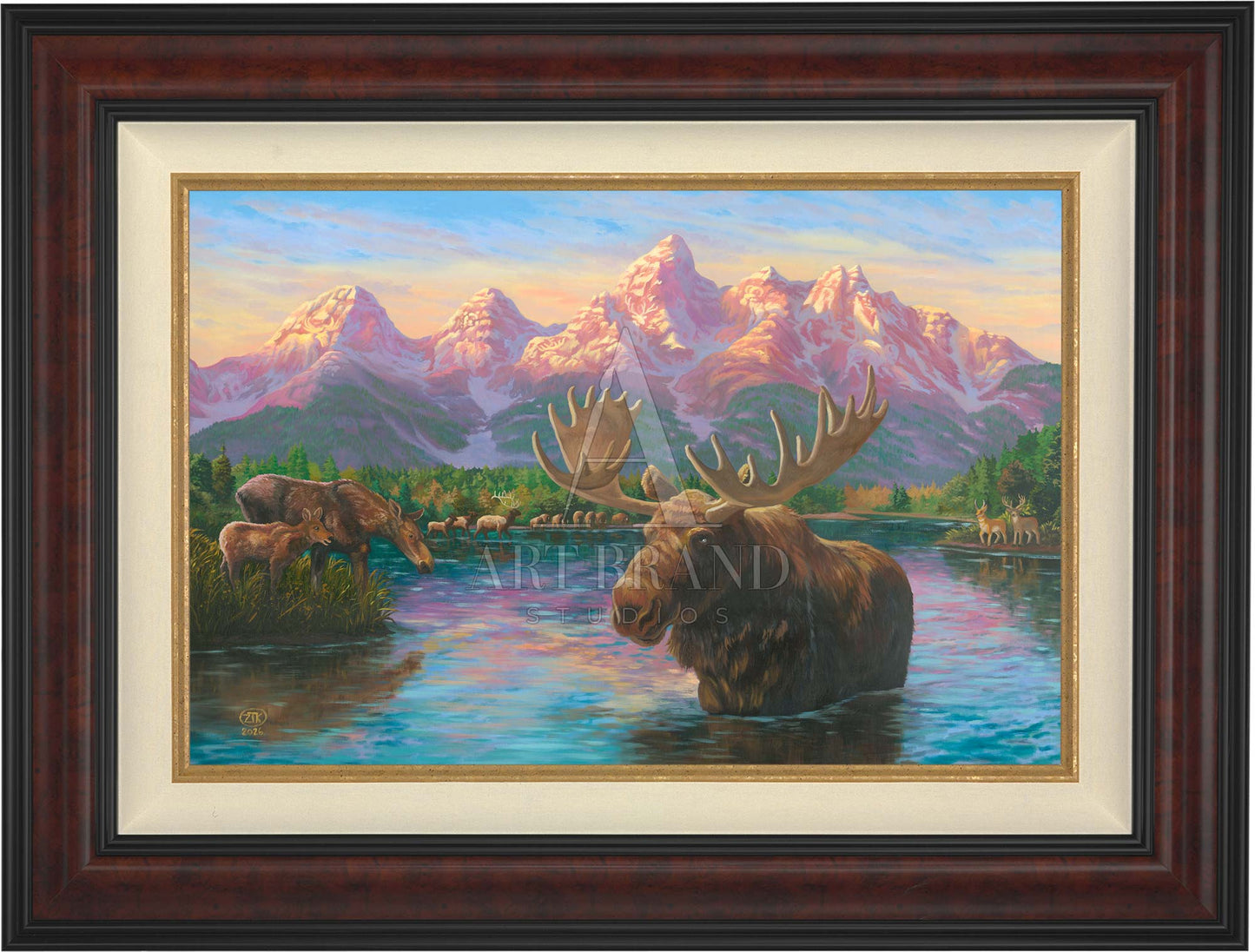Spirit of the Grand Tetons - Limited Edition Canvas