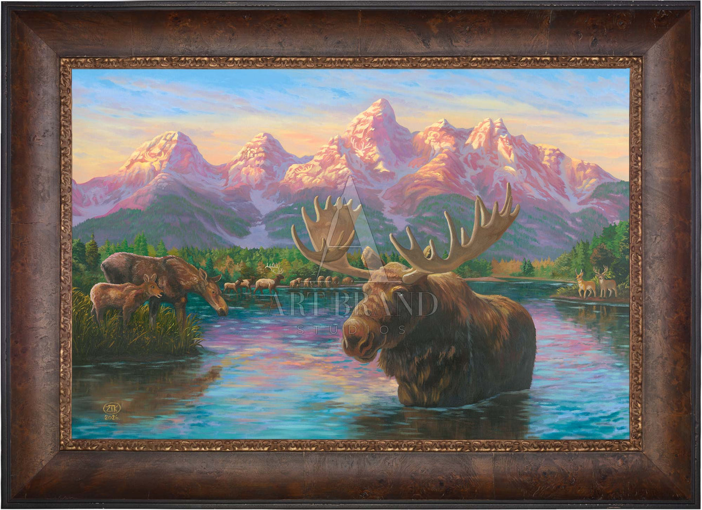 Spirit of the Grand Tetons - Limited Edition Canvas