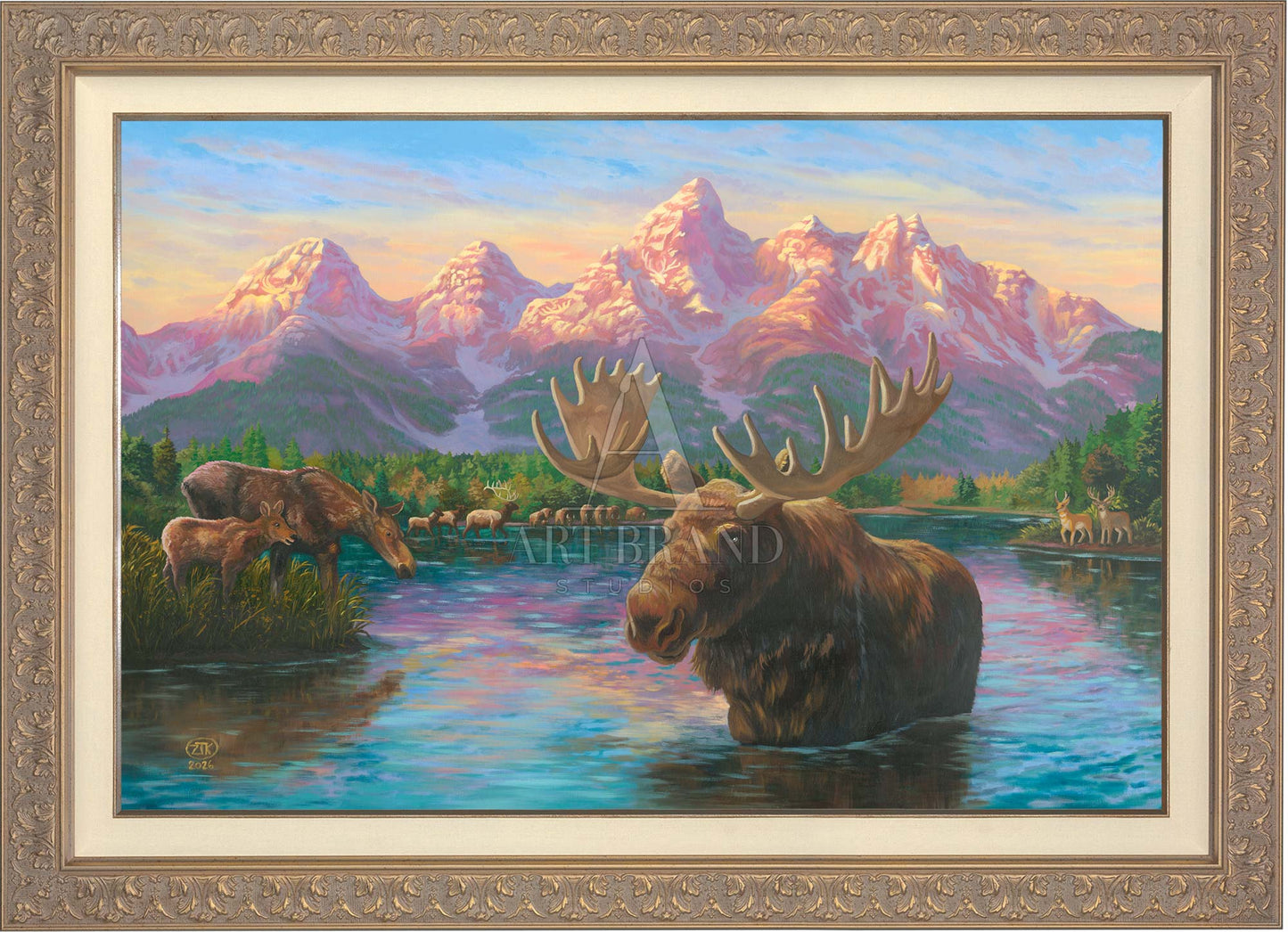 Spirit of the Grand Tetons - Limited Edition Canvas