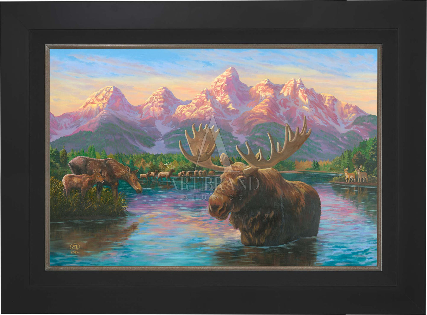 Spirit of the Grand Tetons - Limited Edition Canvas