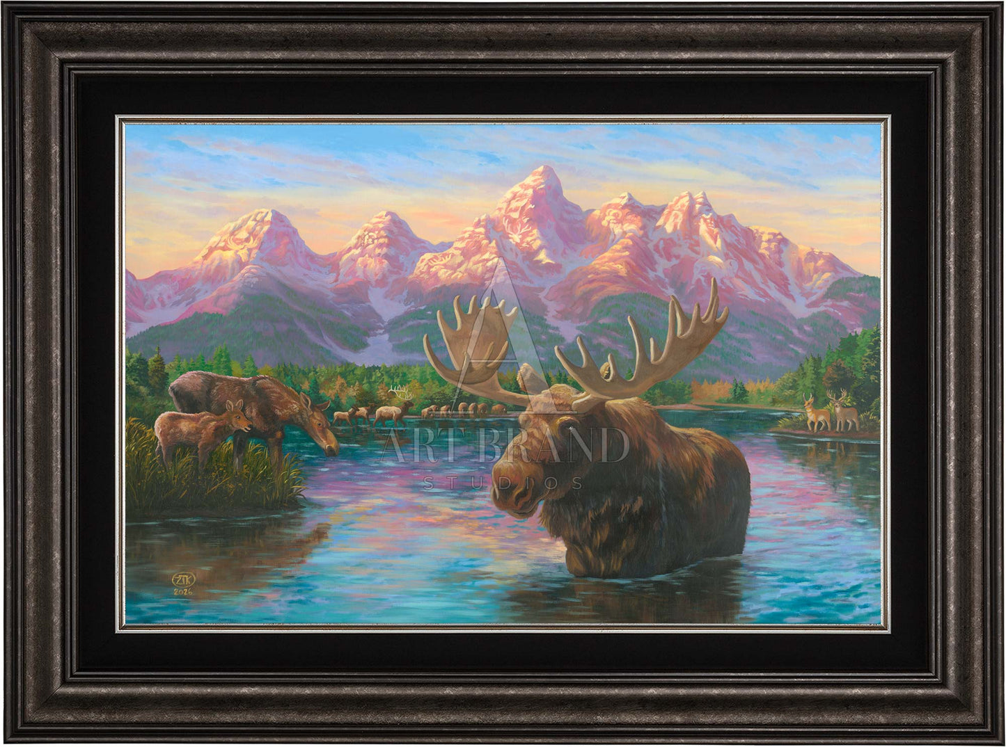 Spirit of the Grand Tetons - Limited Edition Canvas