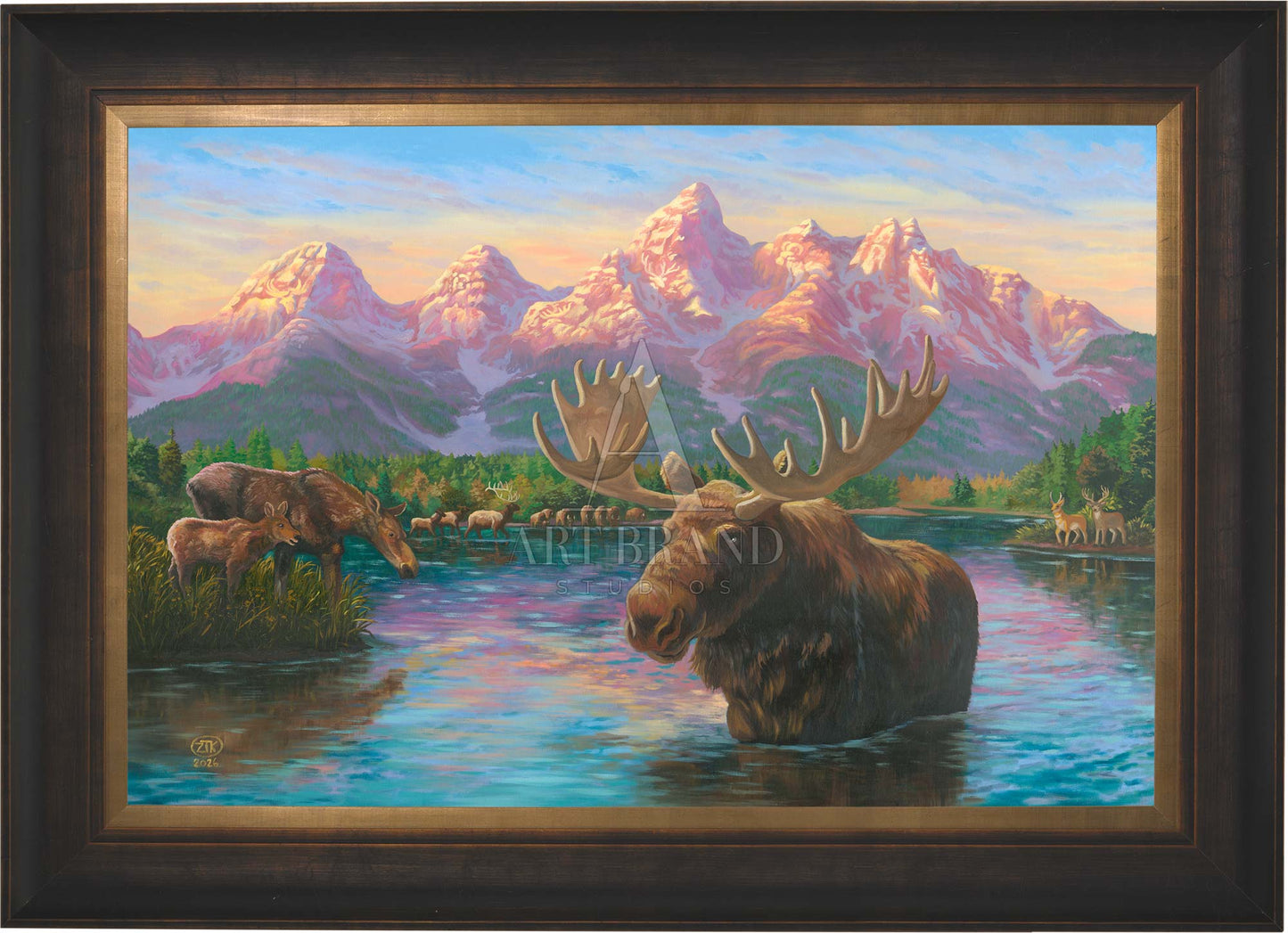 Spirit of the Grand Tetons - Limited Edition Canvas