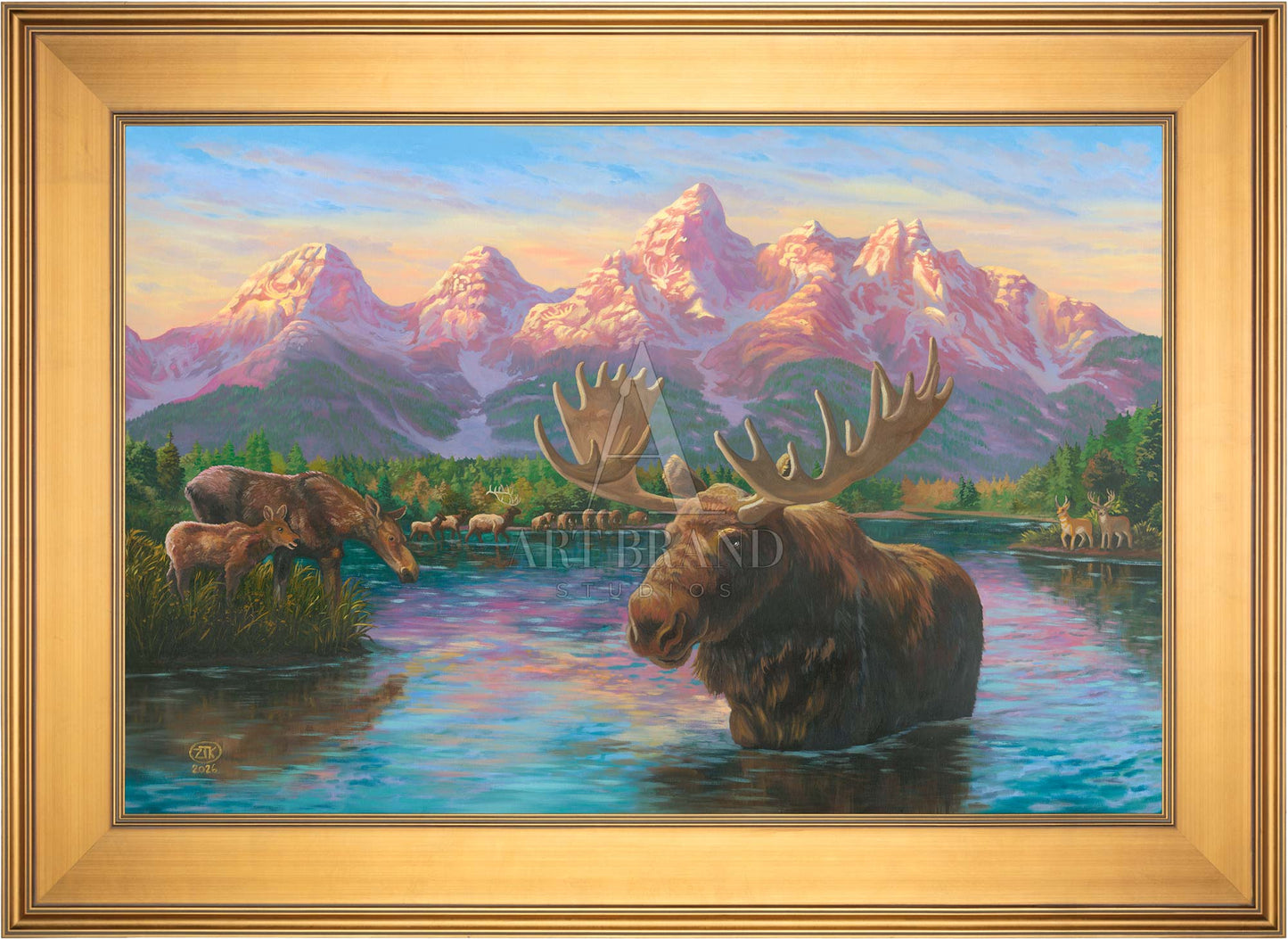 Spirit of the Grand Tetons - Limited Edition Canvas