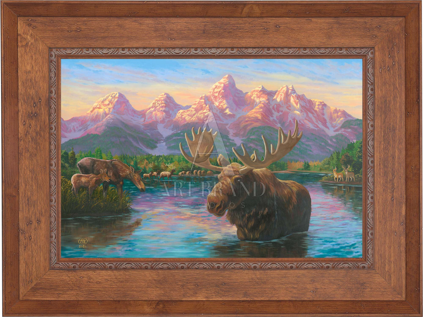 Spirit of the Grand Tetons - Limited Edition Canvas