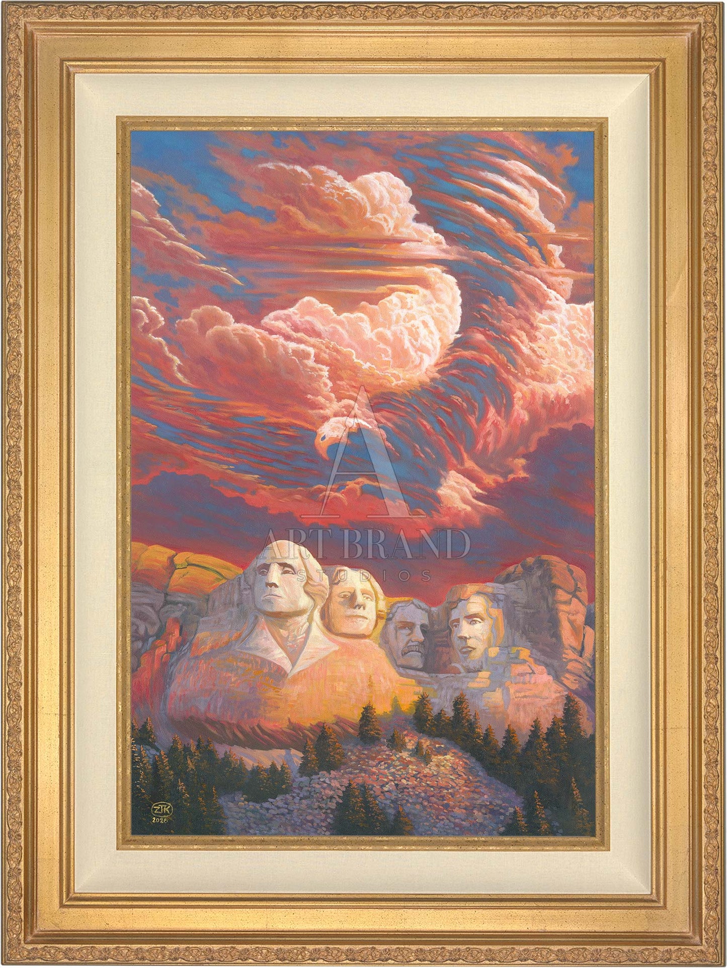 Spirit of Mt. Rushmore - Limited Edition Canvas