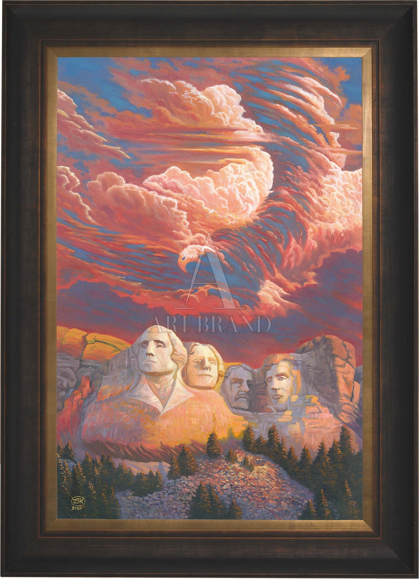 Spirit of Mt. Rushmore - Limited Edition Canvas