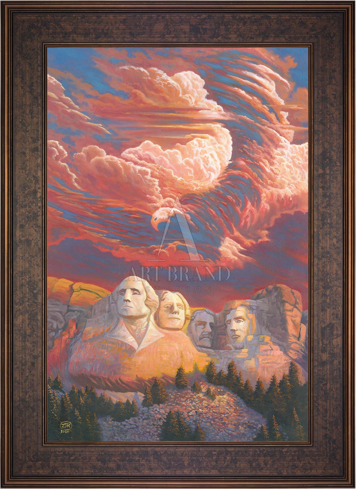 Spirit of Mt. Rushmore - Limited Edition Canvas