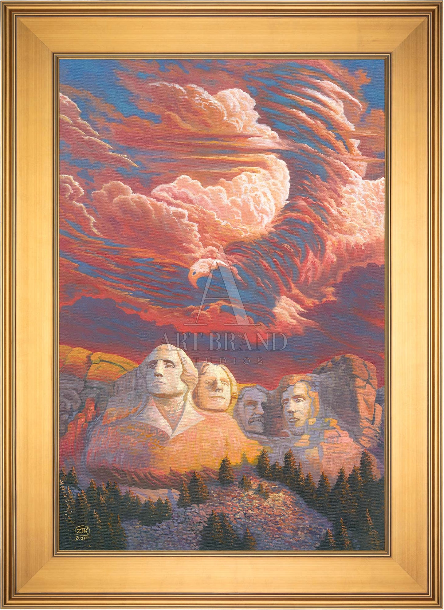 Spirit of Mt. Rushmore - Limited Edition Canvas