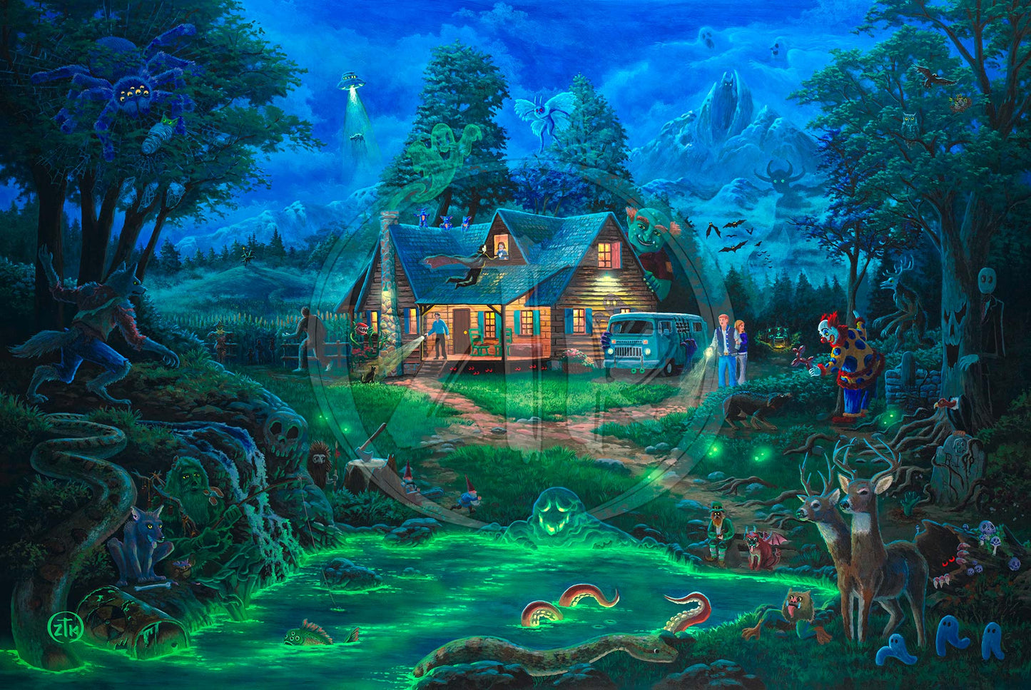 A Supernatural Retreat - Limited Edition Canvas