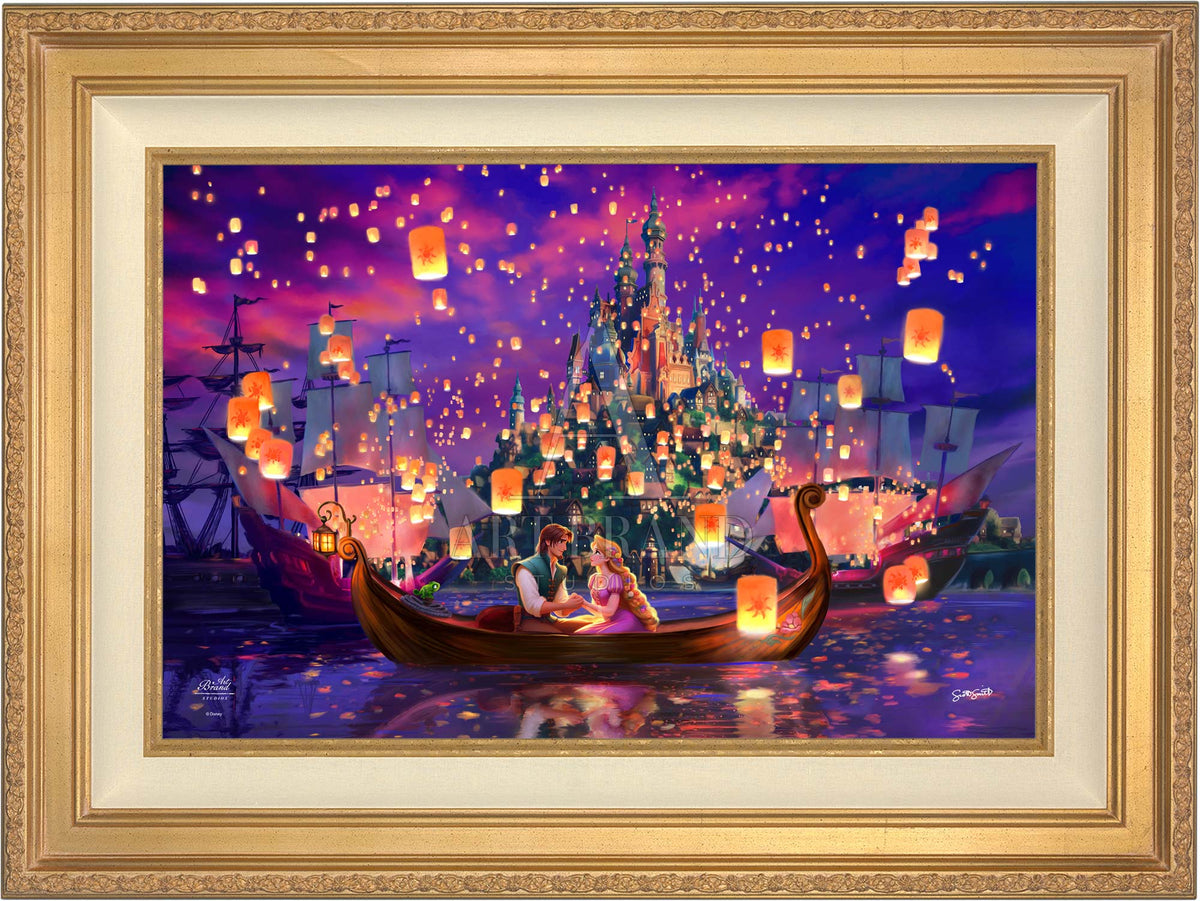 Disney's Tangled - A Sky Full of Wishes - Limited Edition Canvas