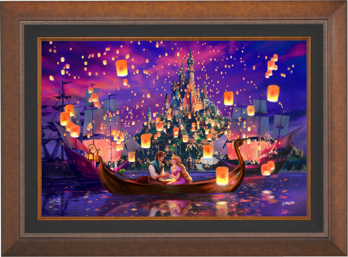 Disney's Tangled - A Sky Full of Wishes - Limited Edition Canvas