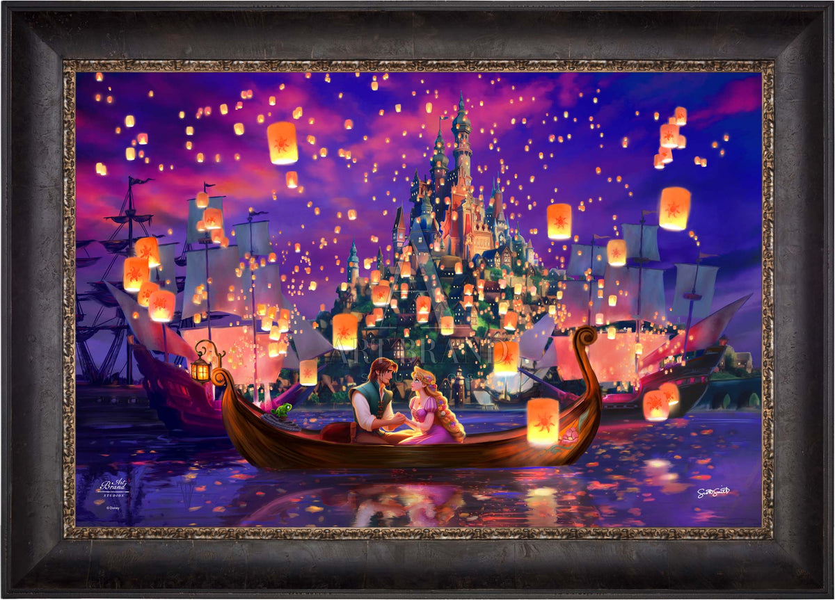 Disney's Tangled - A Sky Full of Wishes - Limited Edition Canvas