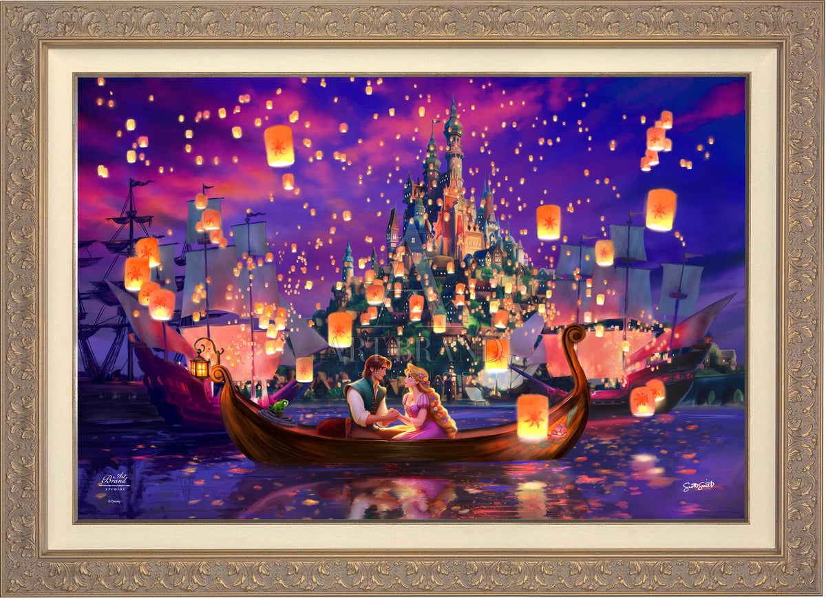 Disney's Tangled - A Sky Full of Wishes - Limited Edition Canvas