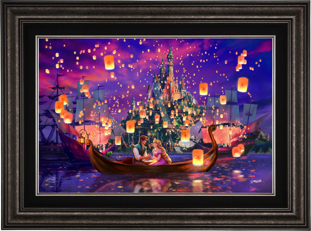 Disney's Tangled - A Sky Full of Wishes - Limited Edition Canvas