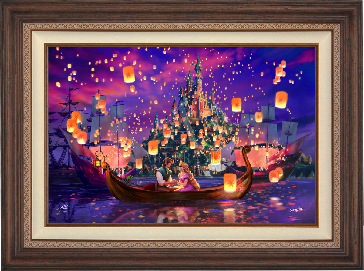 Disney's Tangled - A Sky Full of Wishes - Limited Edition Canvas