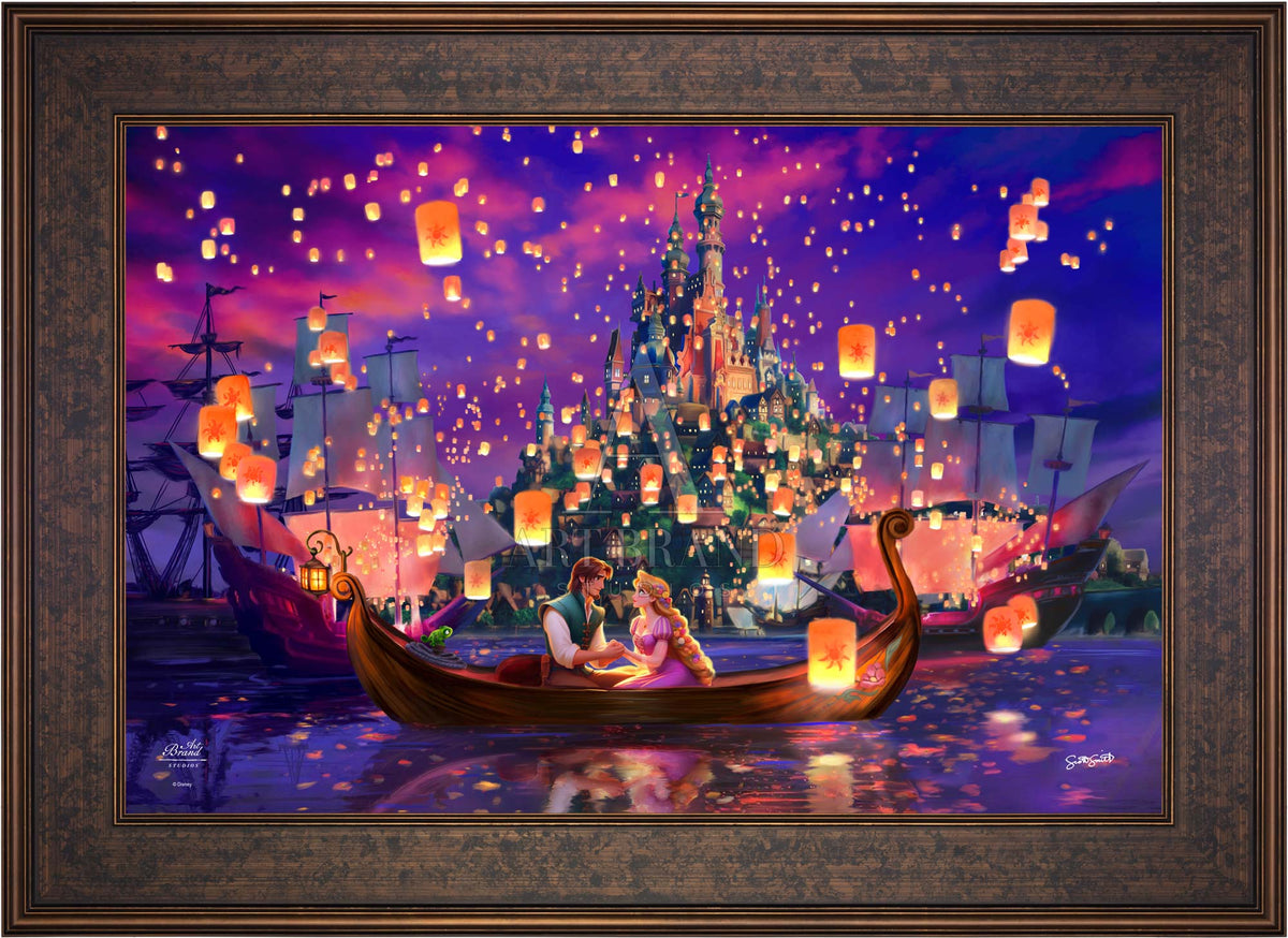 Disney's Tangled - A Sky Full of Wishes - Limited Edition Canvas