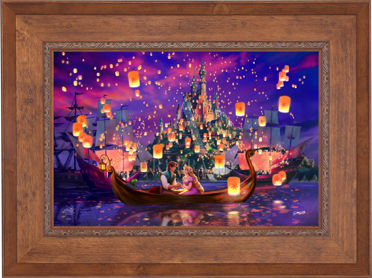 Disney's Tangled - A Sky Full of Wishes - Limited Edition Canvas