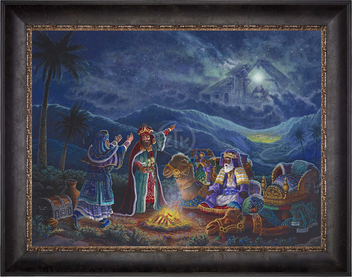 The Three Wisemen - Limited Edition Canvas