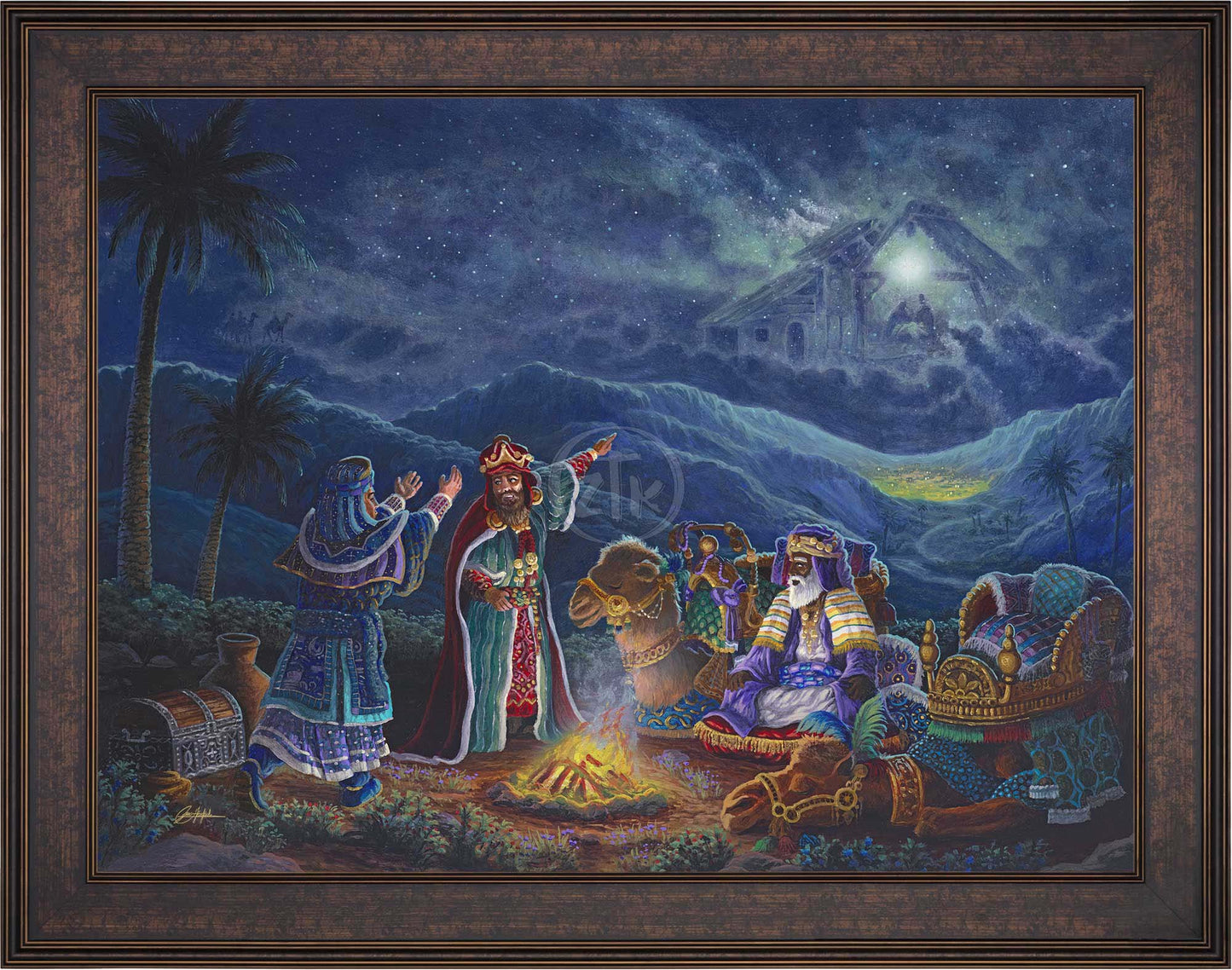 The Three Wisemen - Limited Edition Canvas