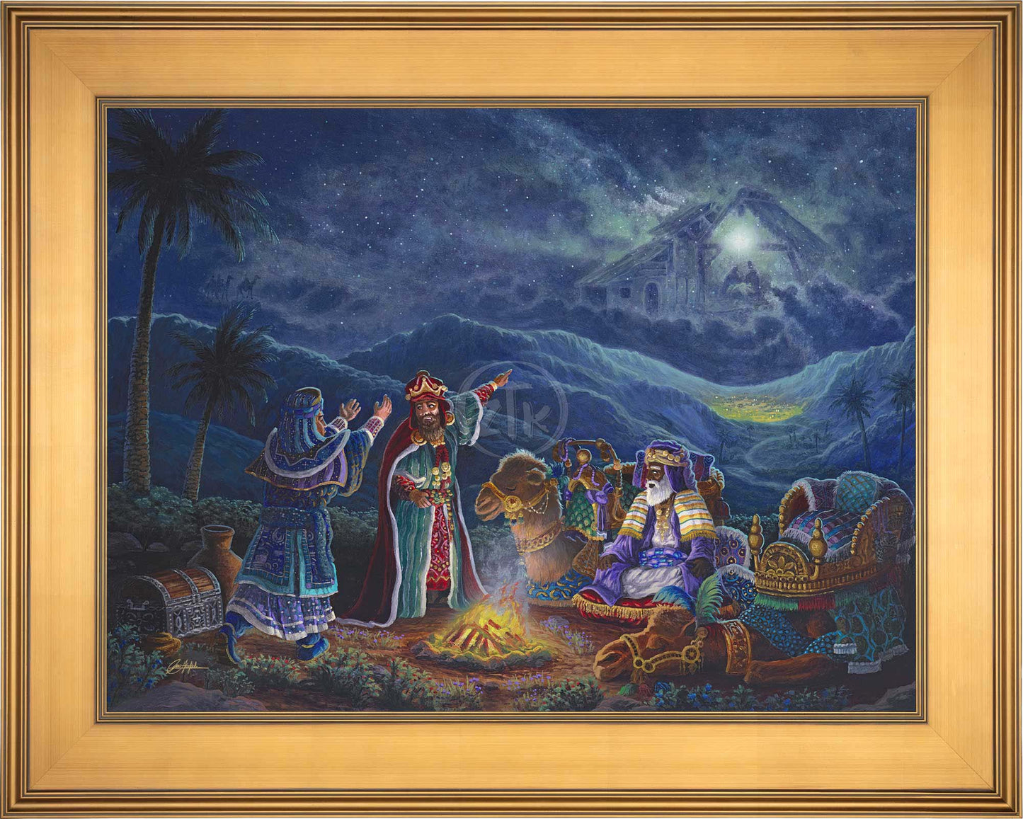 The Three Wisemen - Limited Edition Canvas