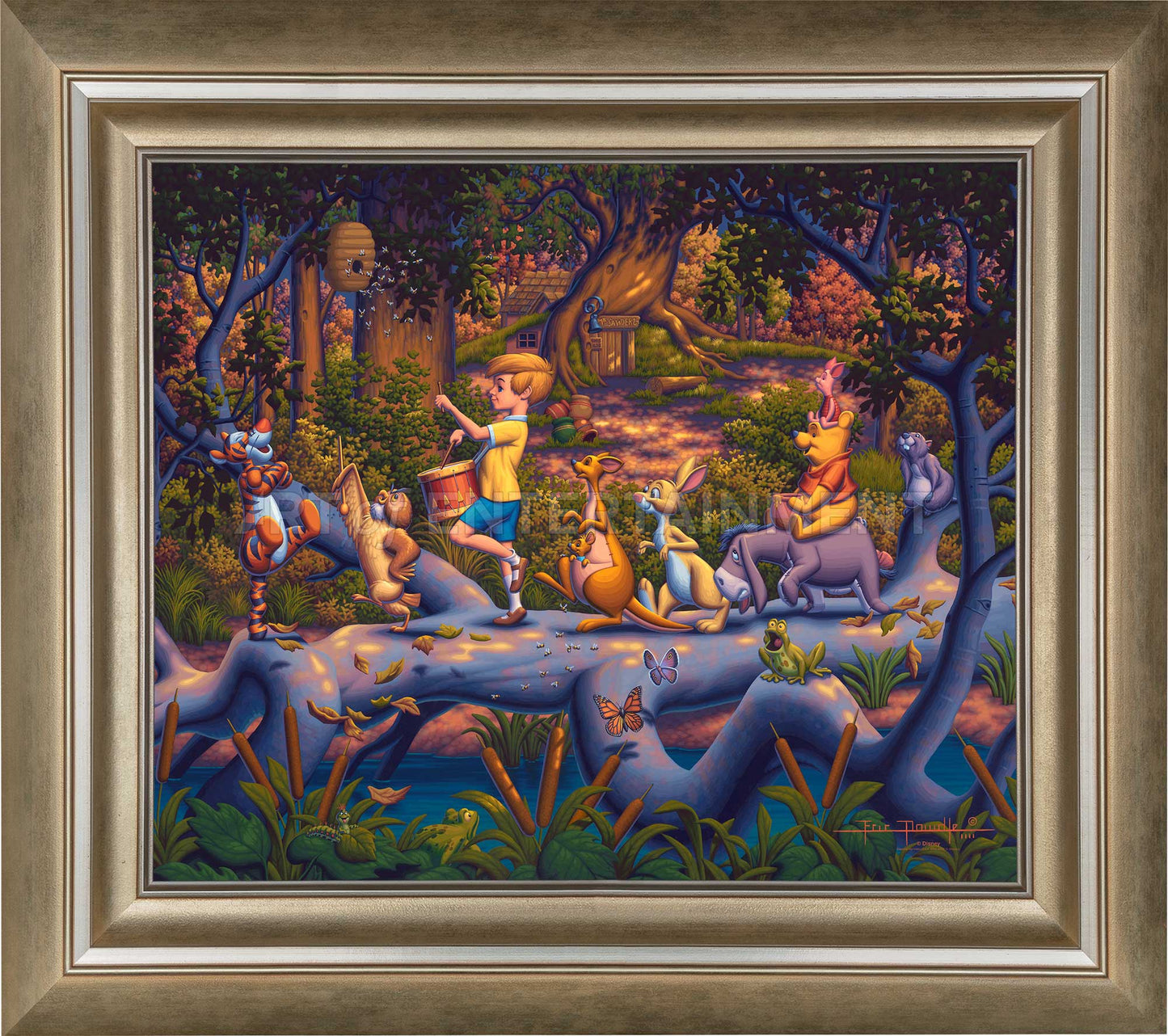 Winnie the Pooh - A Heroes Parade - Limited Edition Canvas (AP - Artist Proof)