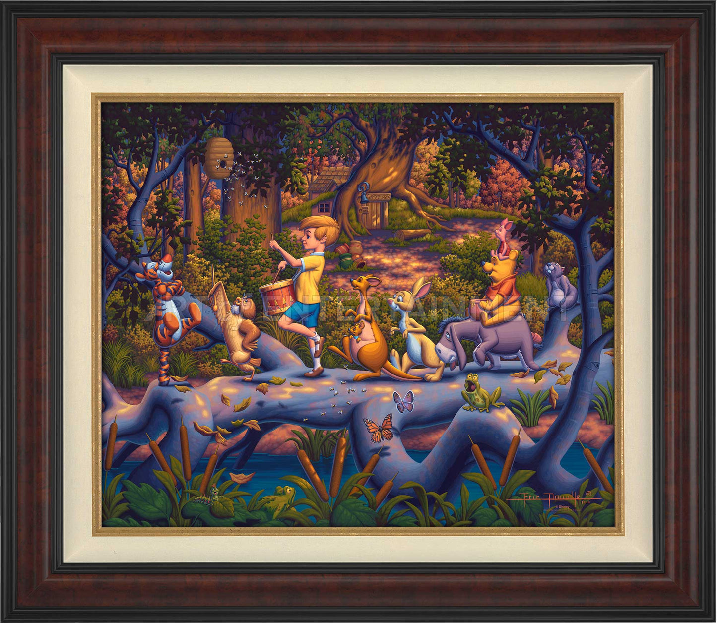 Winnie the Pooh - A Heroes Parade - Limited Edition Canvas (AP - Artist Proof)