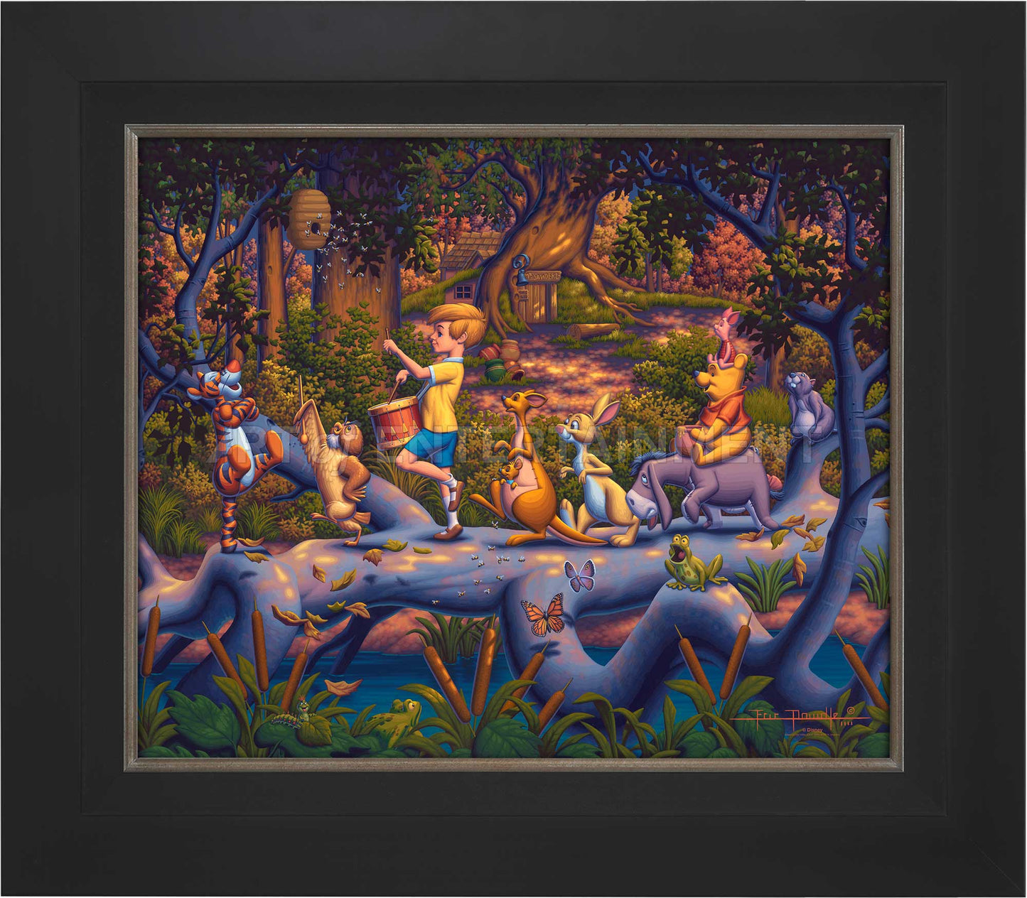 Winnie the Pooh - A Heroes Parade - Limited Edition Canvas (AP - Artist Proof)