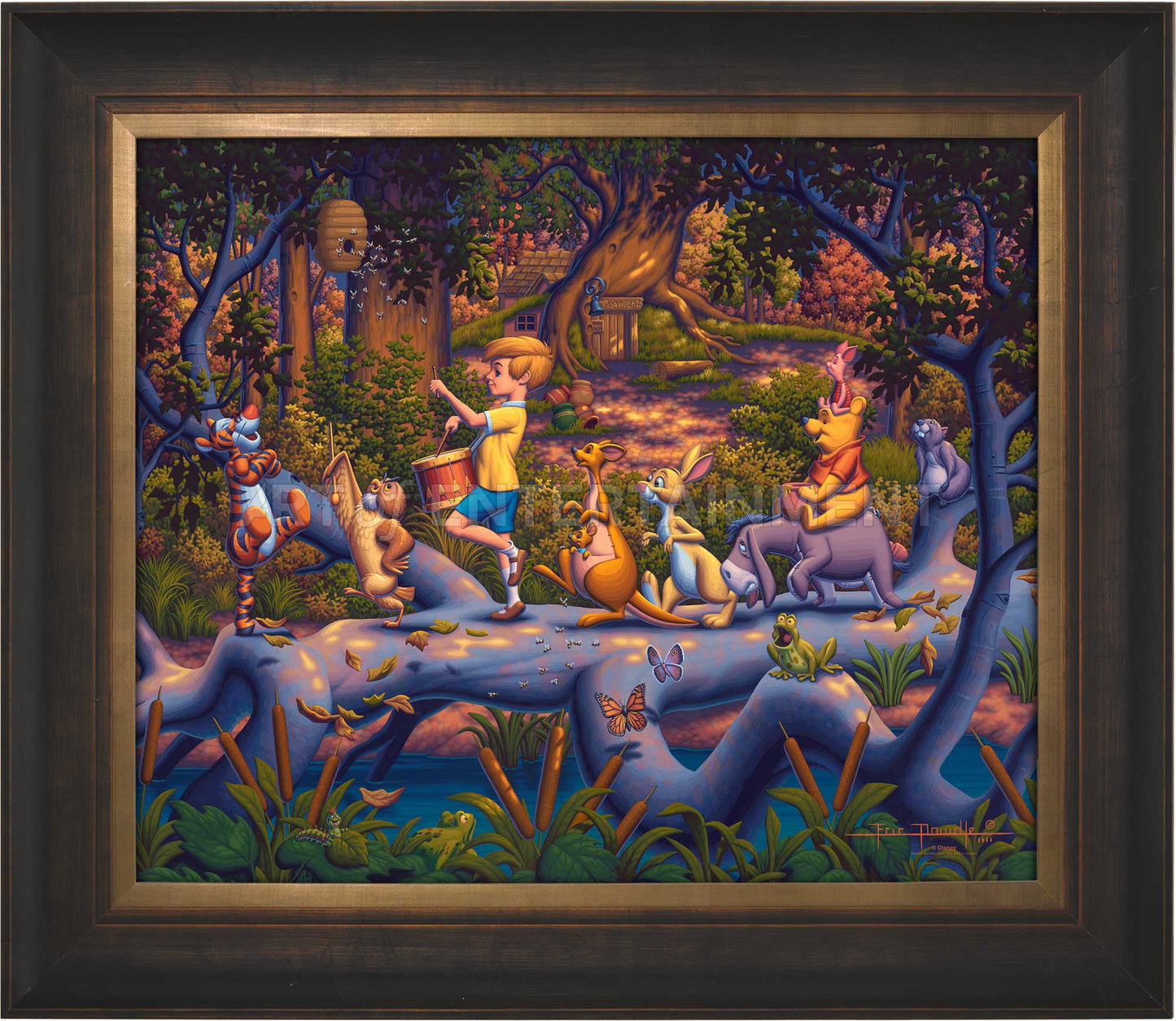 Winnie the Pooh - A Heroes Parade - Limited Edition Canvas (AP - Artist Proof)