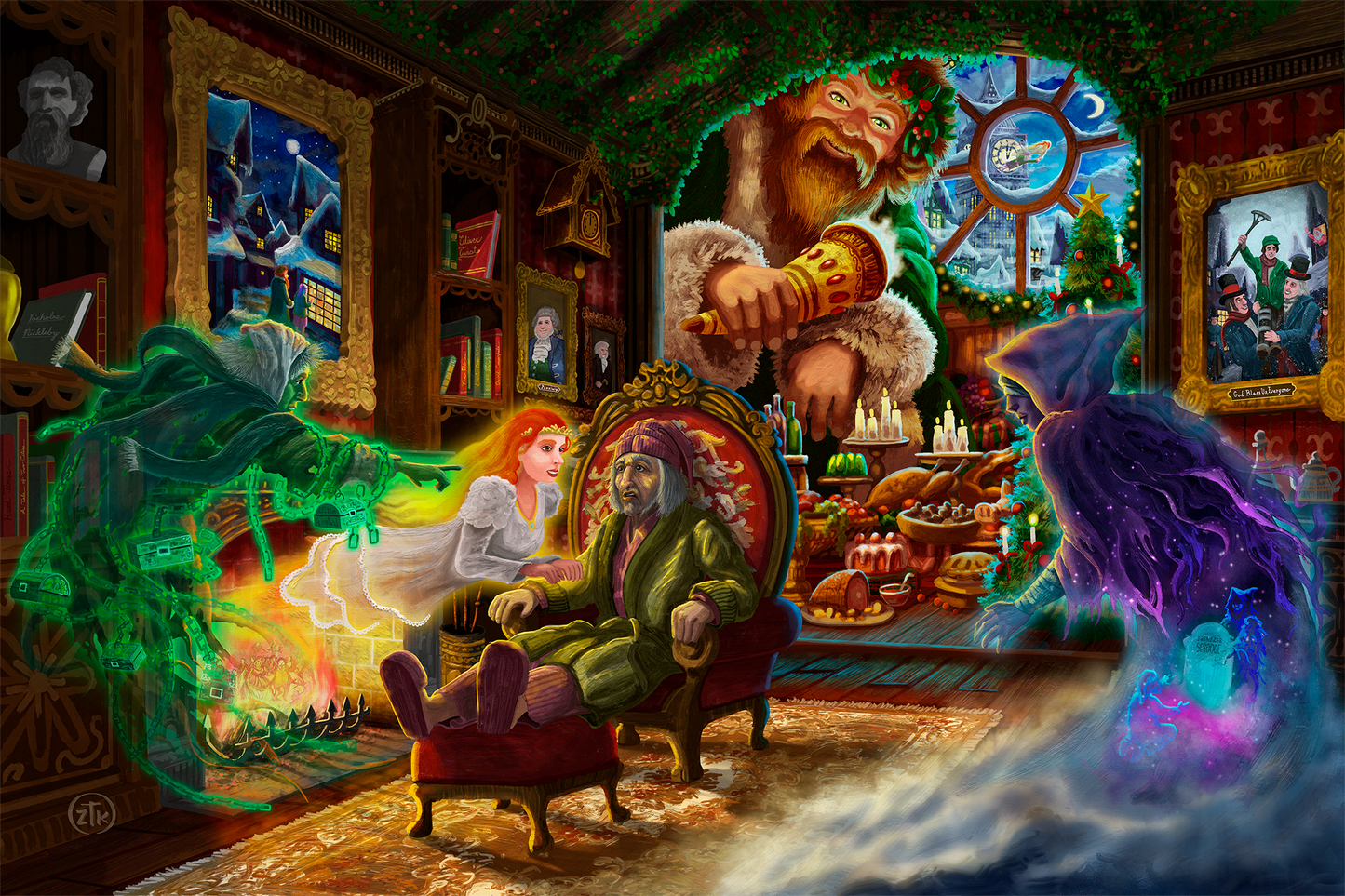 A Christmas Carol - Limited Edition Canvas