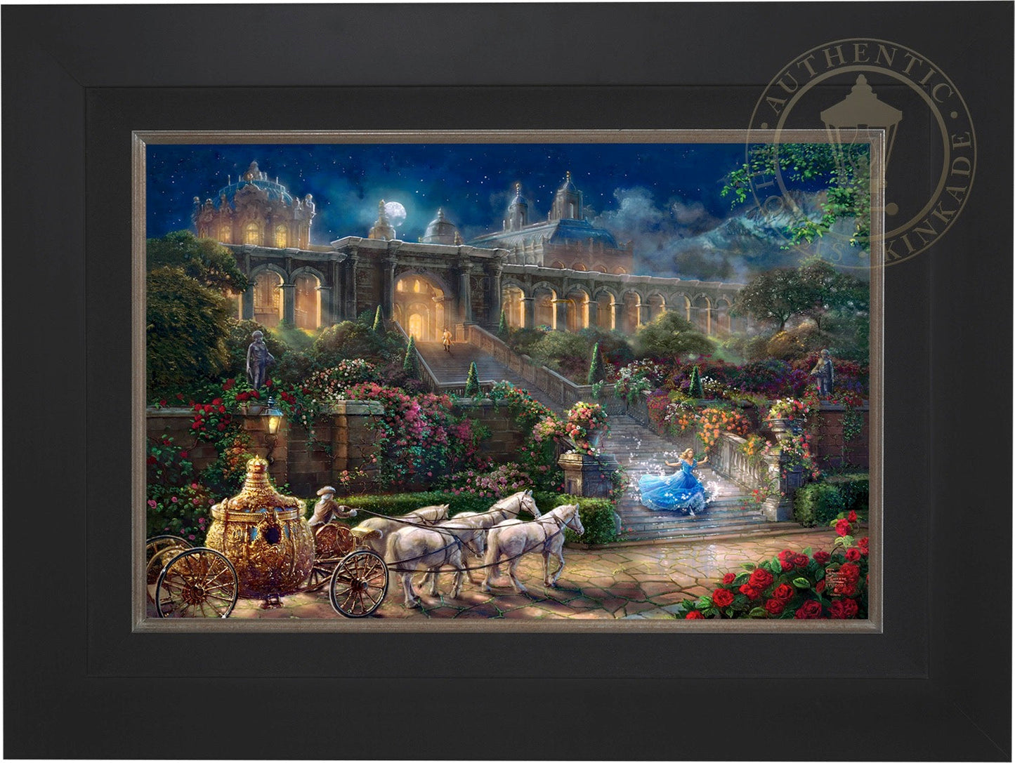 Disney Clock Strikes Midnight - Limited Edition Canvas