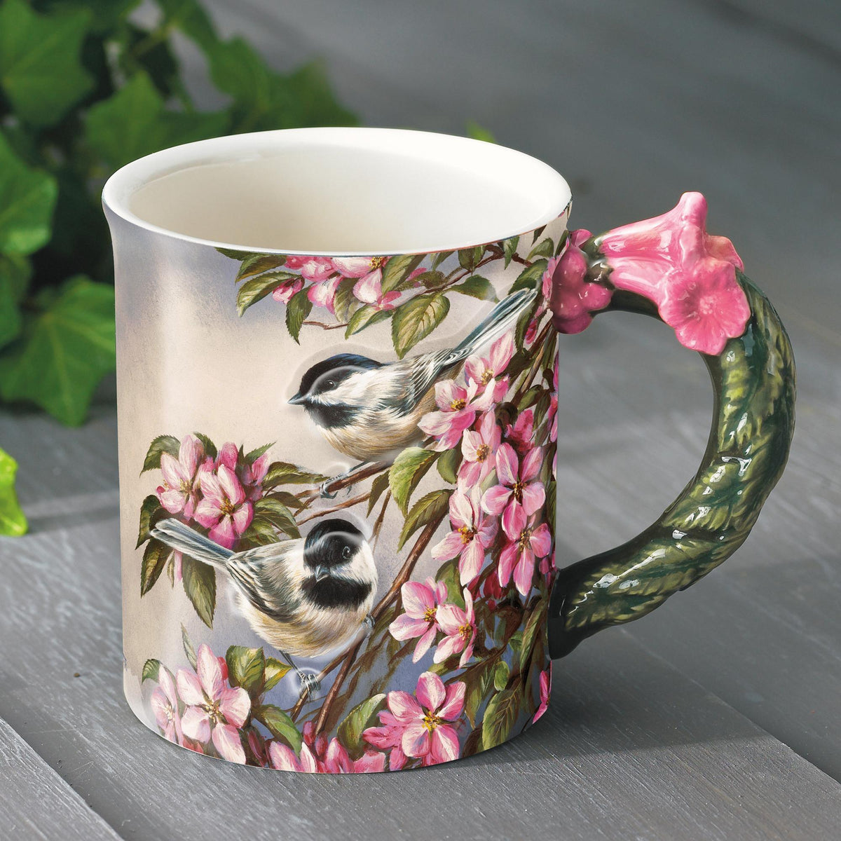 Crabapple Pair - Sculpted Mug