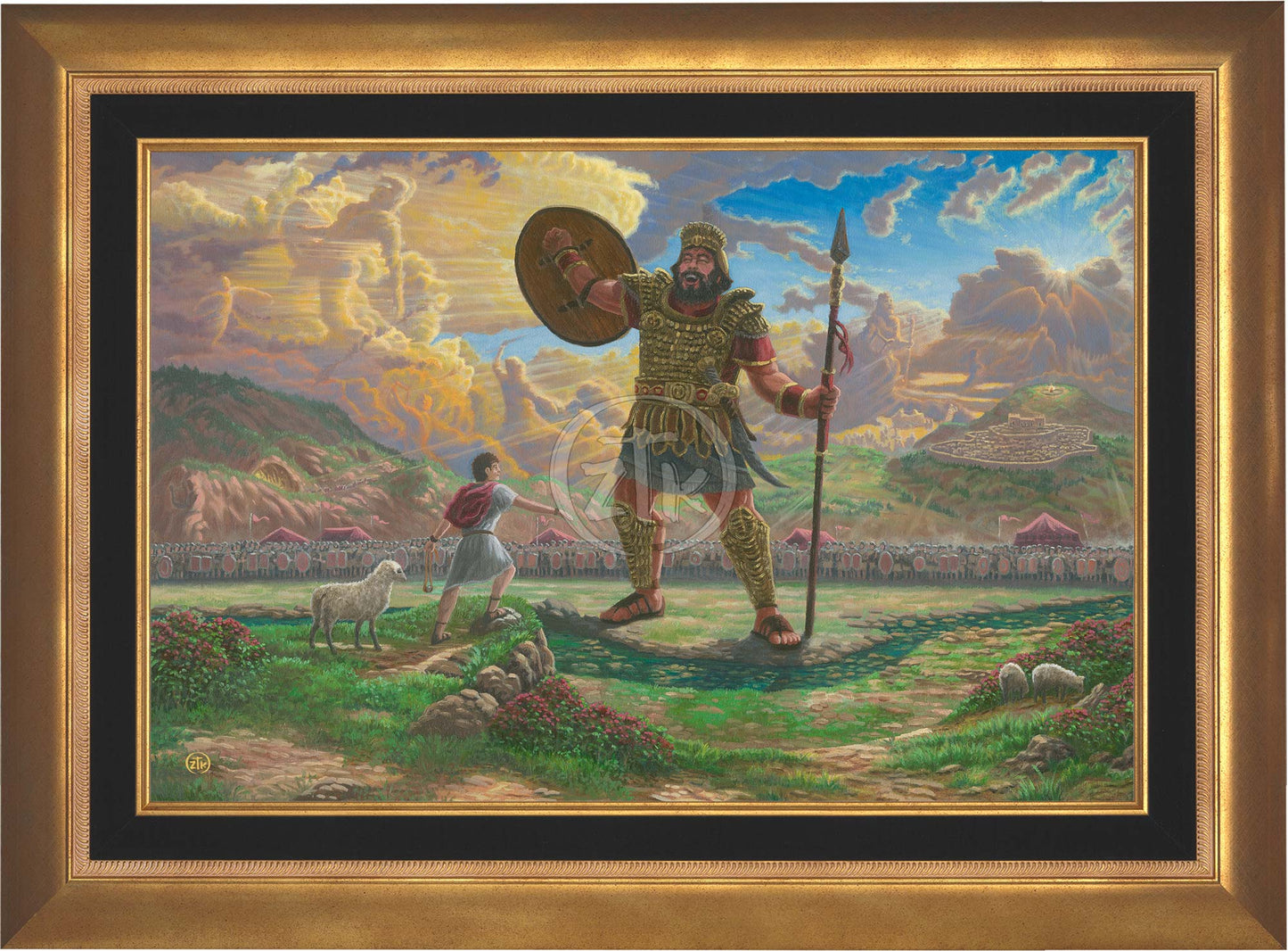 David and Goliath - Limited Edition Canvas