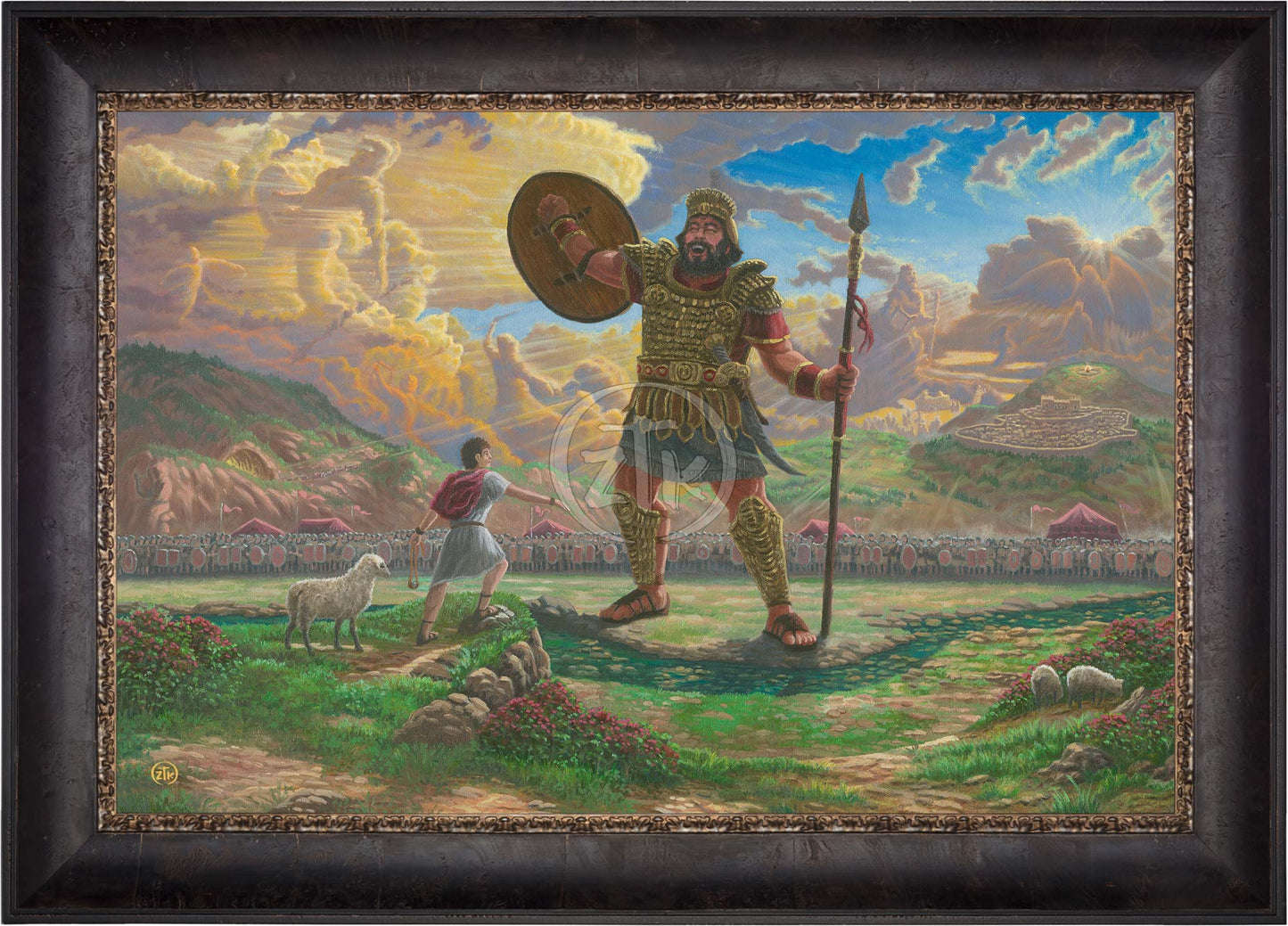 David and Goliath - Limited Edition Canvas