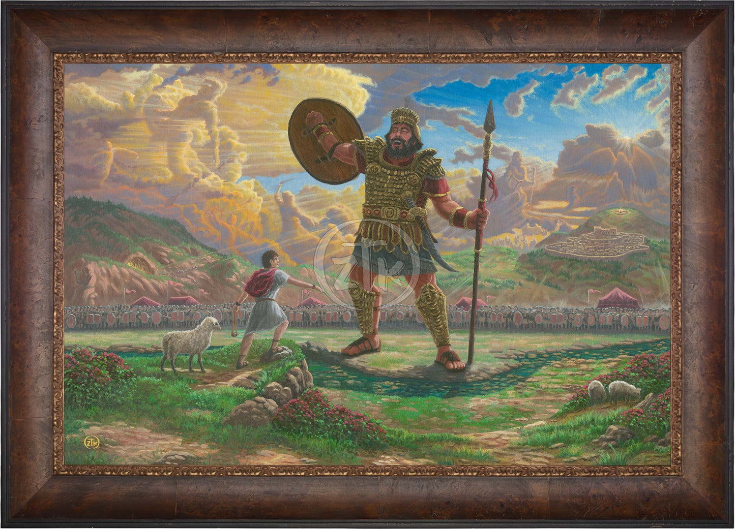 David and Goliath - Limited Edition Canvas