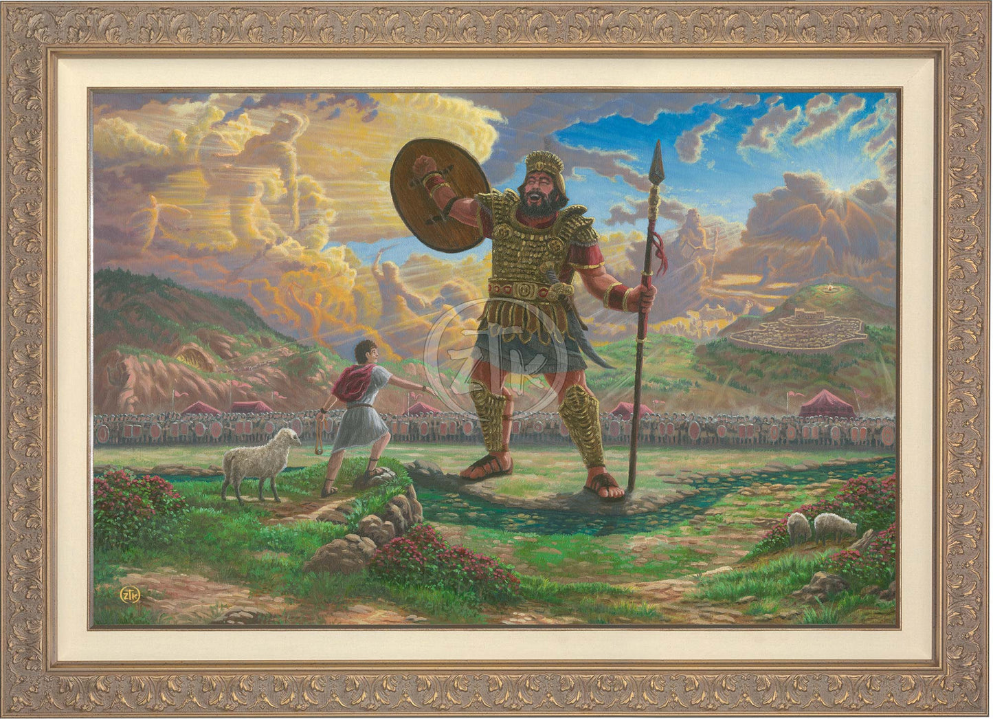 David and Goliath - Limited Edition Canvas