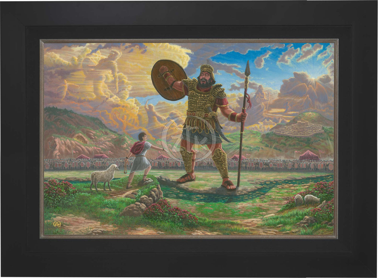 David and Goliath - Limited Edition Canvas