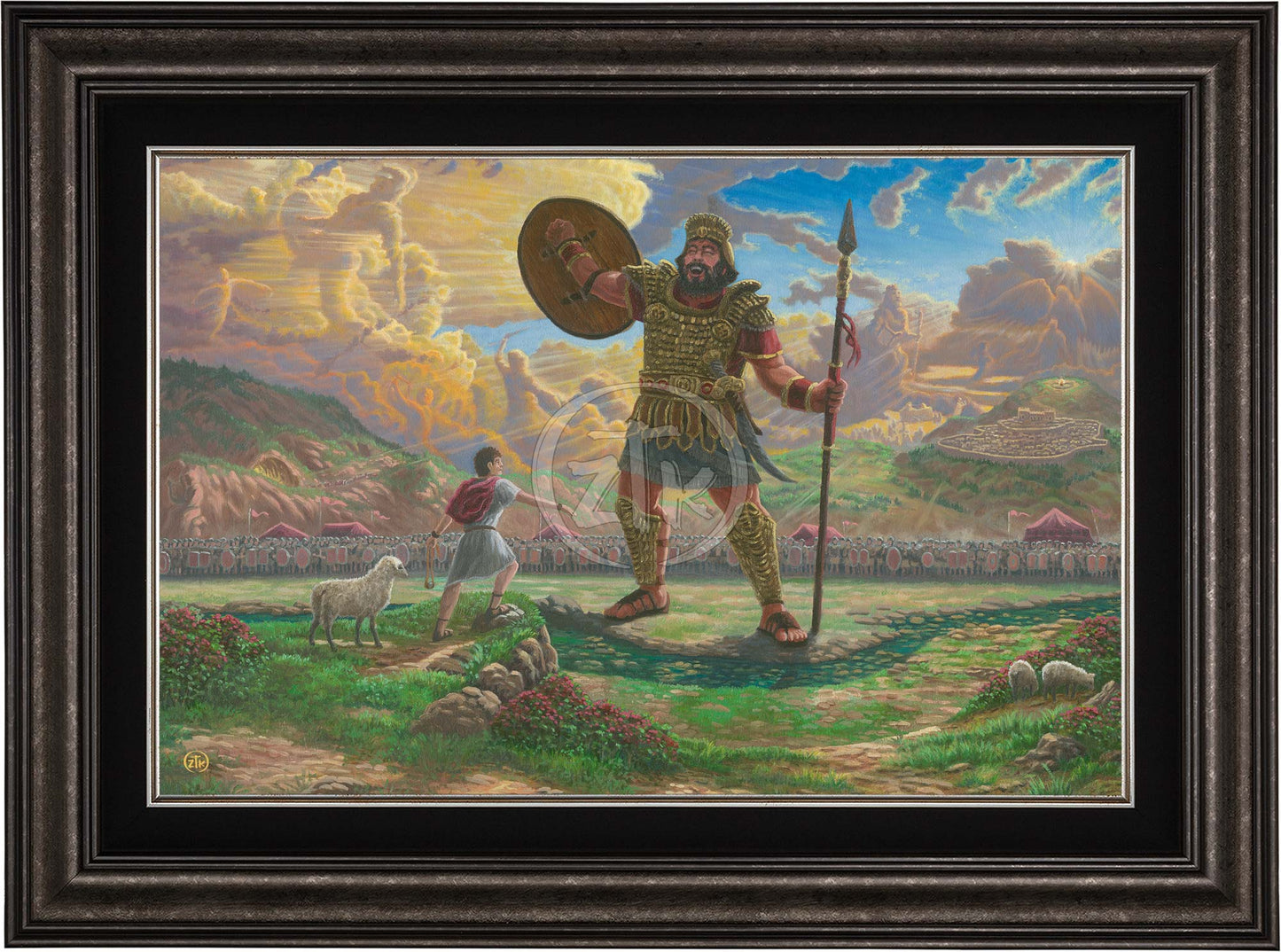 David and Goliath - Limited Edition Canvas