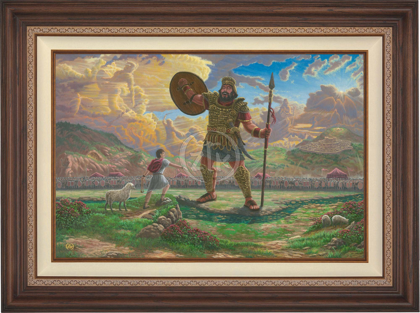 David and Goliath - Limited Edition Canvas
