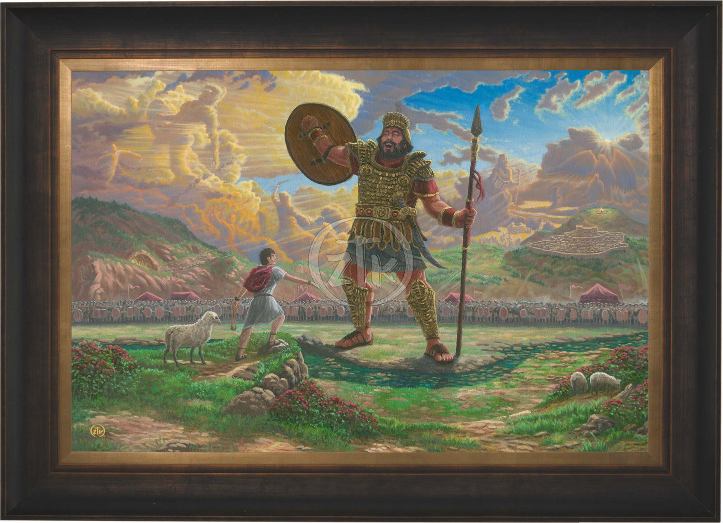 David and Goliath - Limited Edition Canvas