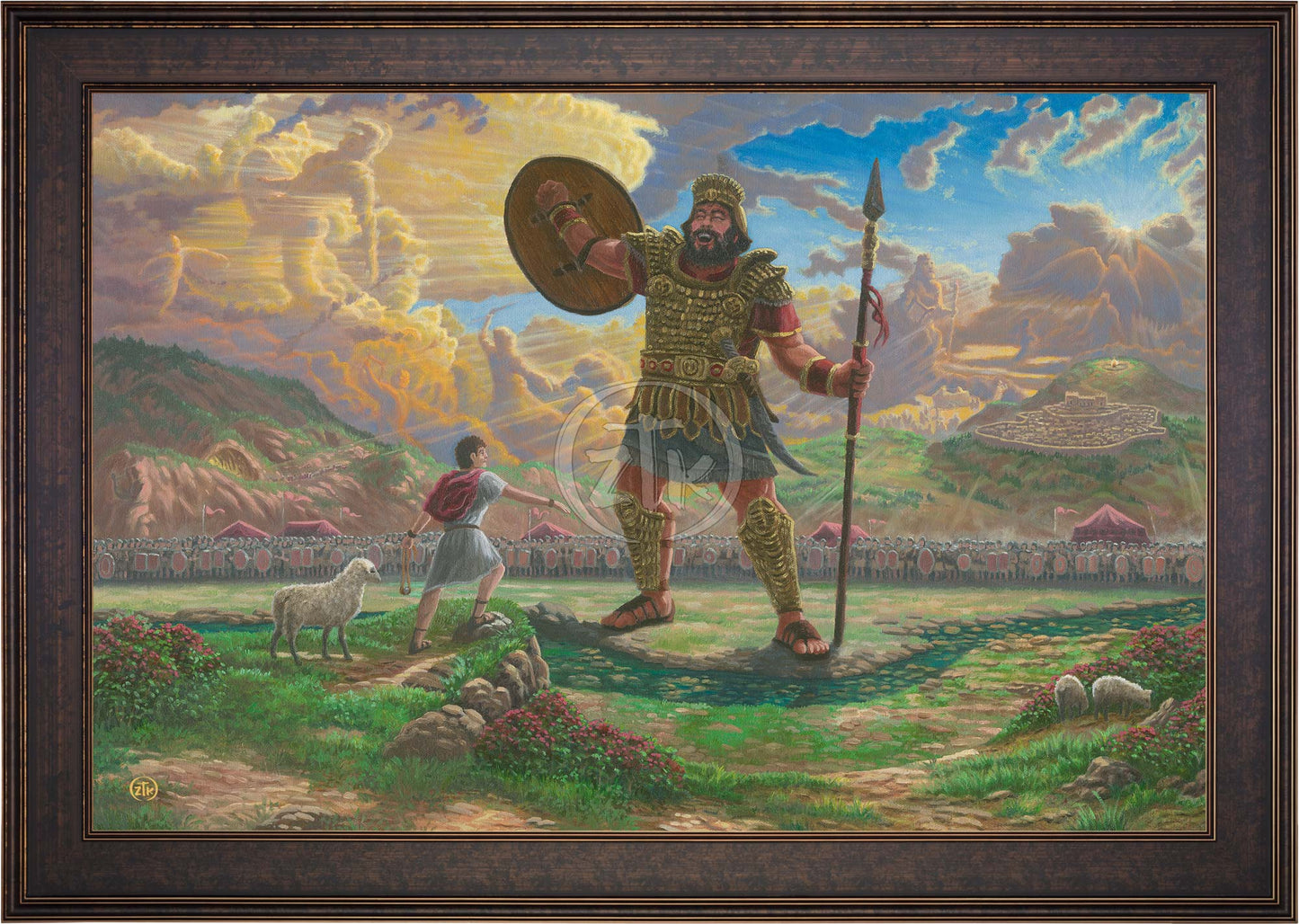 David and Goliath - Limited Edition Canvas