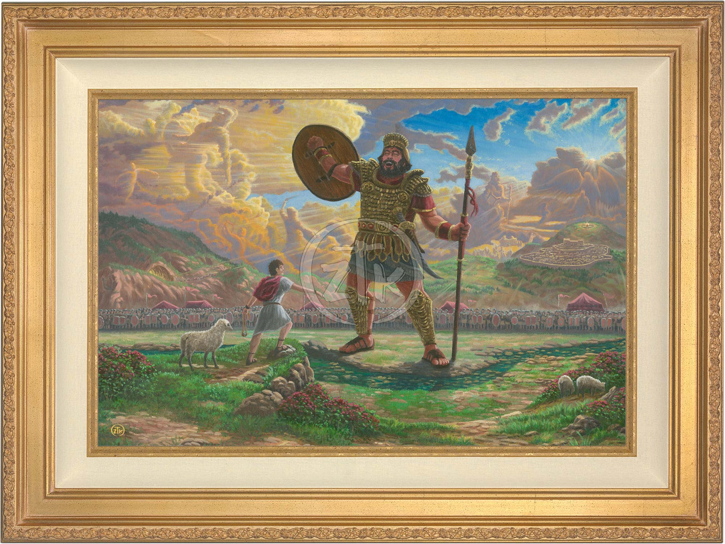 David and Goliath - Limited Edition Canvas