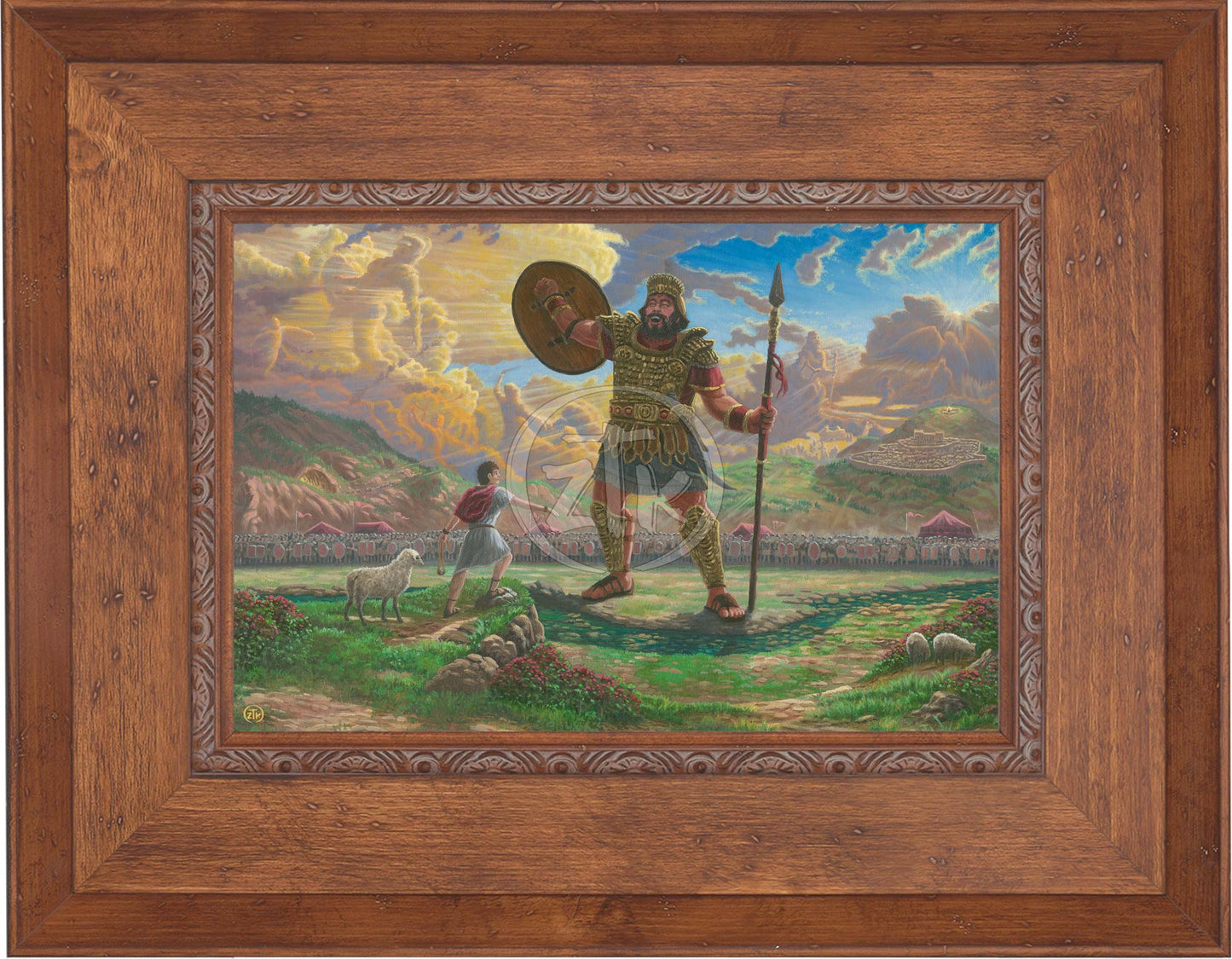 David and Goliath - Limited Edition Canvas