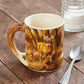 Rustic Retreat—Whitetail Deer - Sculpted Mug