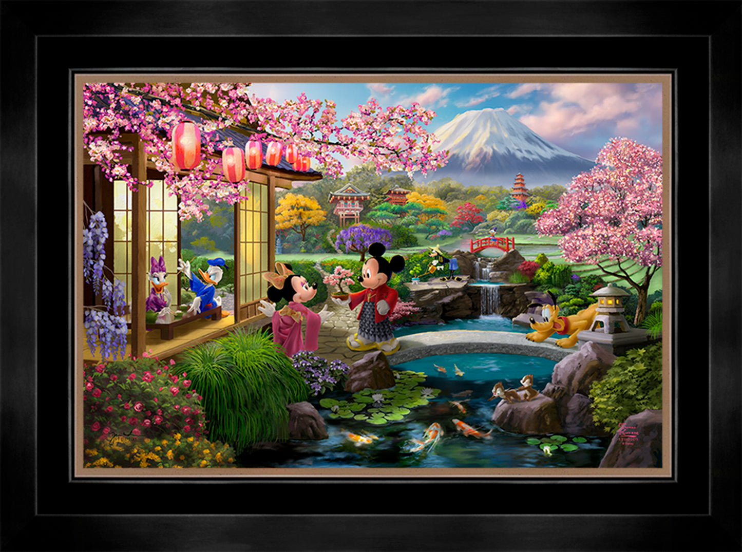 Disney Mickey and Minnie in Japan - Jewel Edition Art
