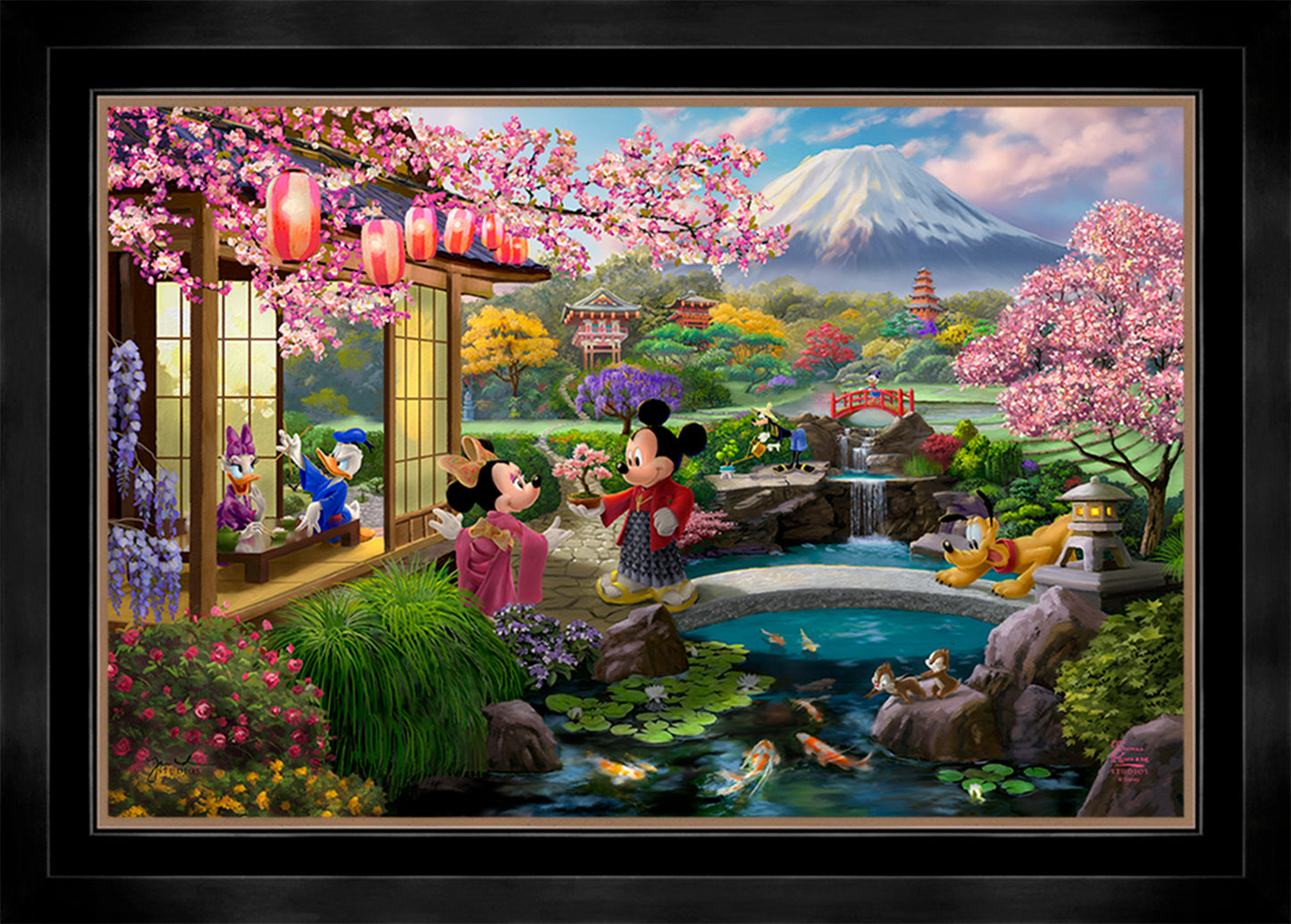 Disney Mickey and Minnie in Japan - Jewel Edition Art